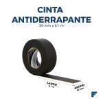Cinta Antiderrapante Navitek M-40 Negro de 50 mm x 9.1 m - Imagen 3