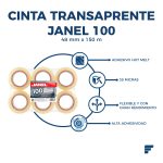 Cinta Transparente Janel M-155 48 mm x 150 m