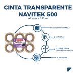 Cinta Transparente Navitek M-500 48 mm x 150 m